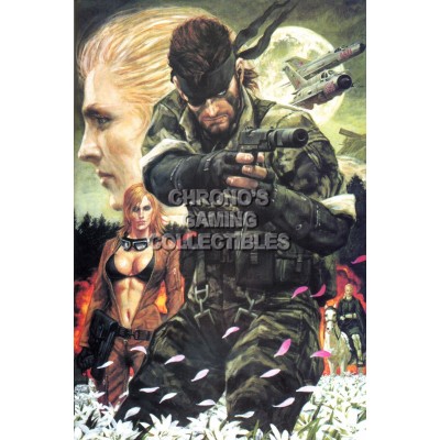 RGC Huge Poster - Metal Gear Solid 3 Snake Eater Subsistence PS2 PS3 - MGS307   291777287963